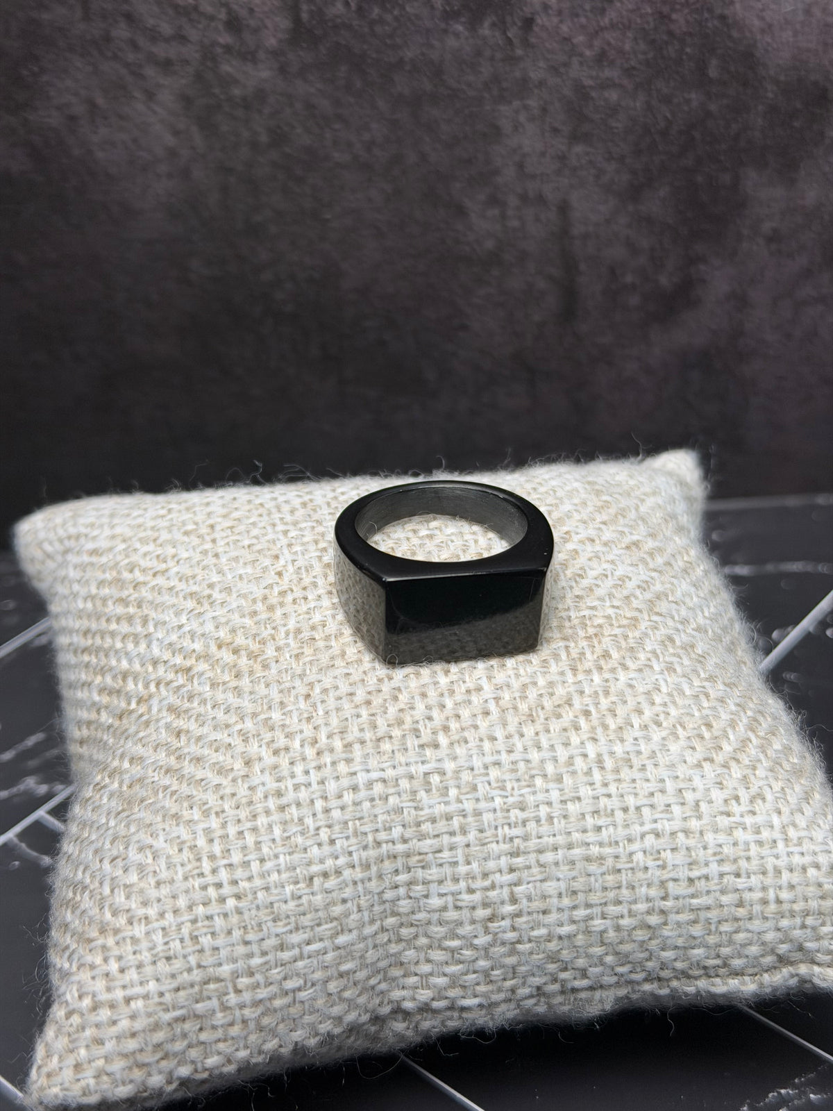 Anillo Cuadrado Acero Inoxidable