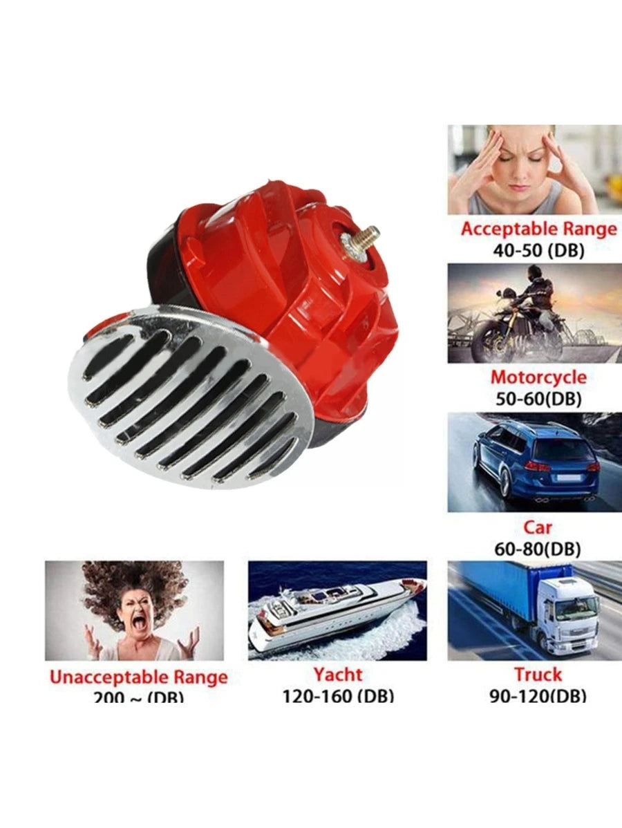 Claxón Corneta bocina 300db para coche motocicleta