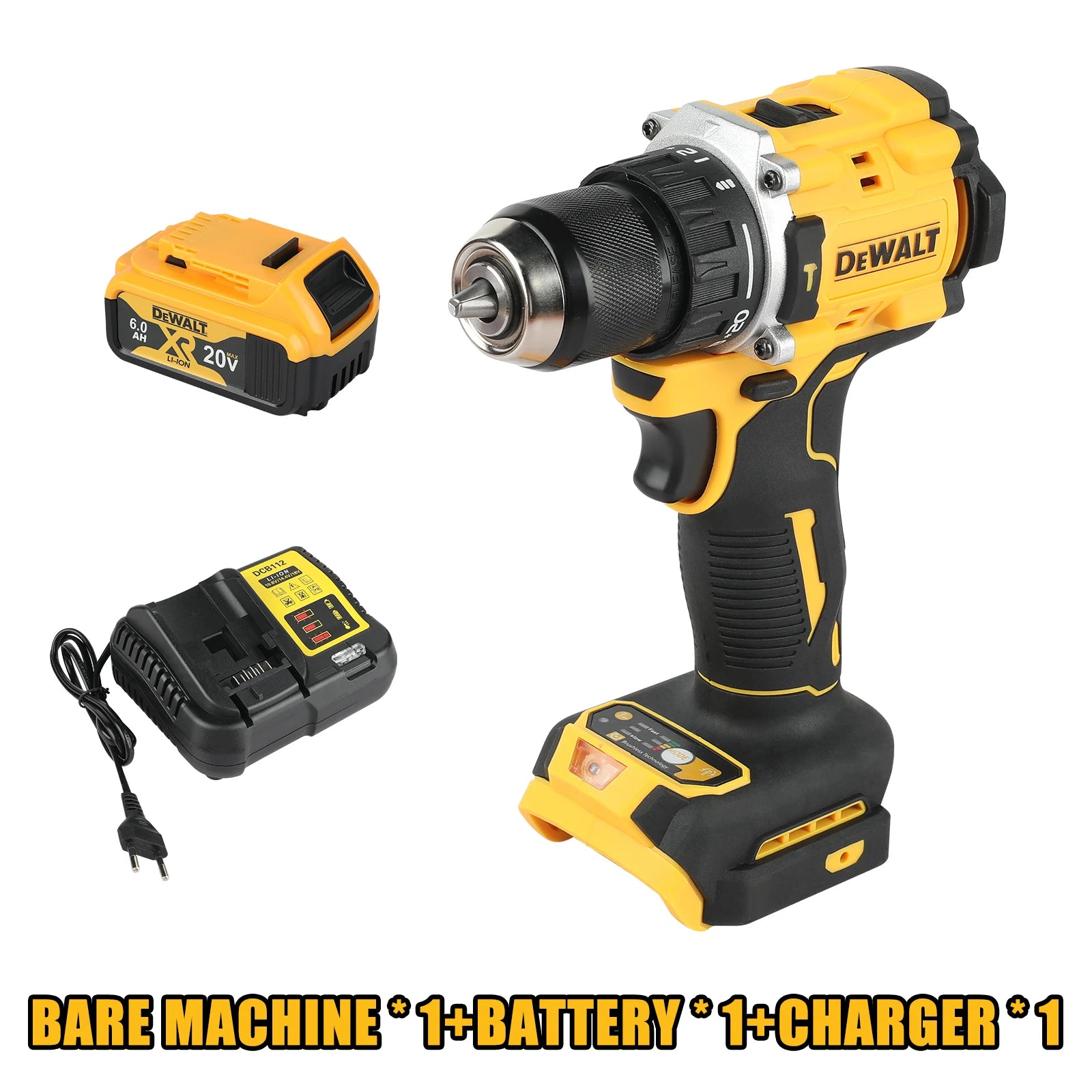 DEWALT DCD805 20V   taladro  inalámbrico taladro manual multifunción