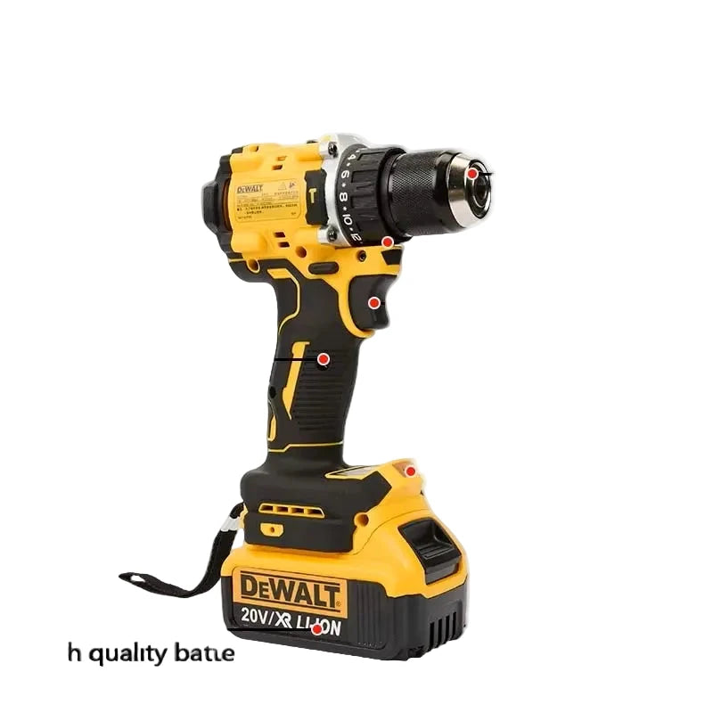 DEWALT-TALADRO compacto  batería de litio de 20V,  DCD805