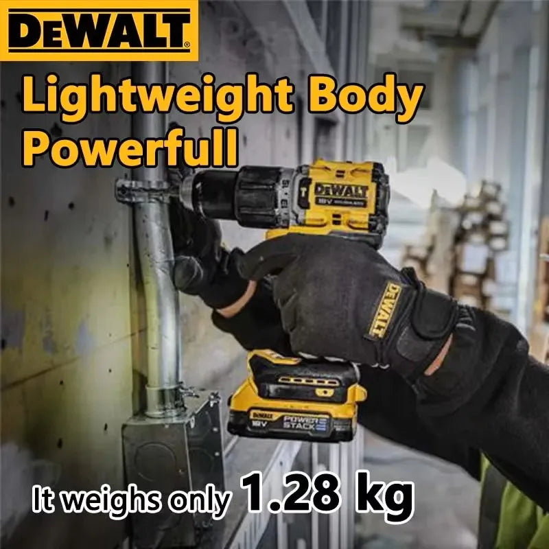 DEWALT-TALADRO compacto  batería de litio de 20V,  DCD805