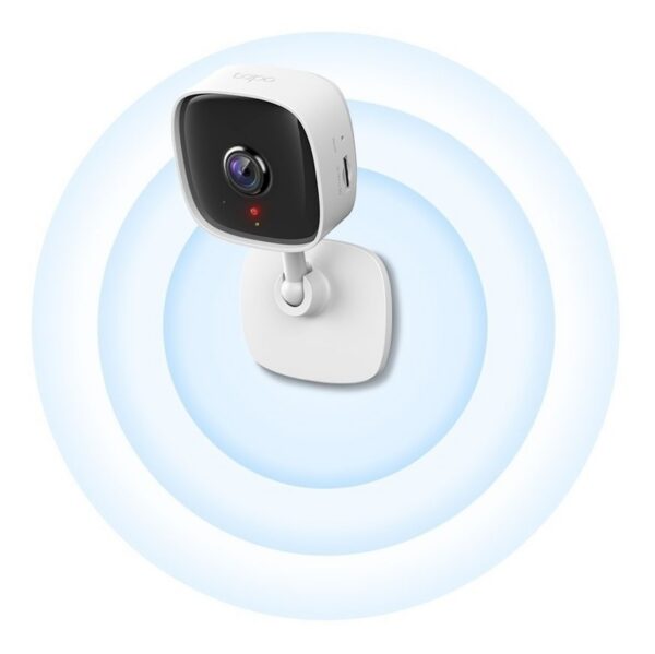 Camara Seguridad Tp Link Tapo C100 Wifi 1080P Para Interior Del Hogar Color Blanco