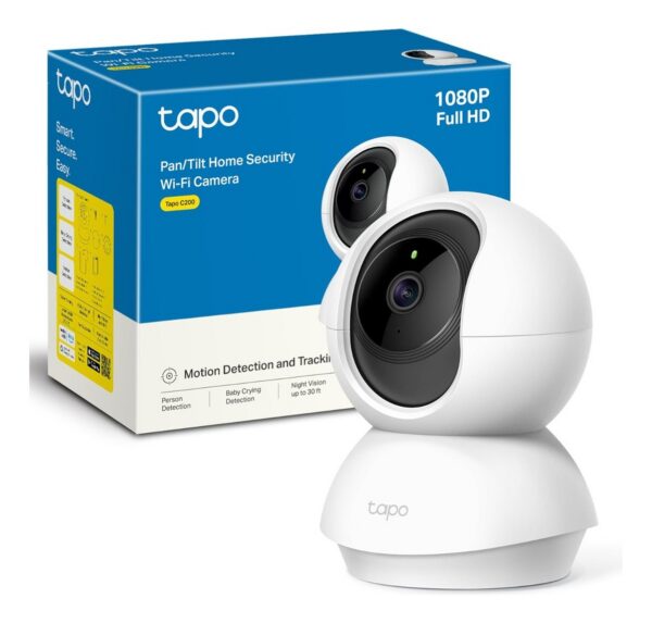 Tp-Link Cámara De Seguridad Interior 2Mp Wi-Fi Tapo C200