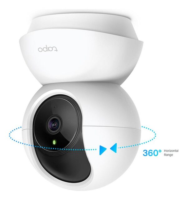 Tp-Link Tapo Cámara Wifi 3Mp Interior 360º Visión Nocturna Blanco