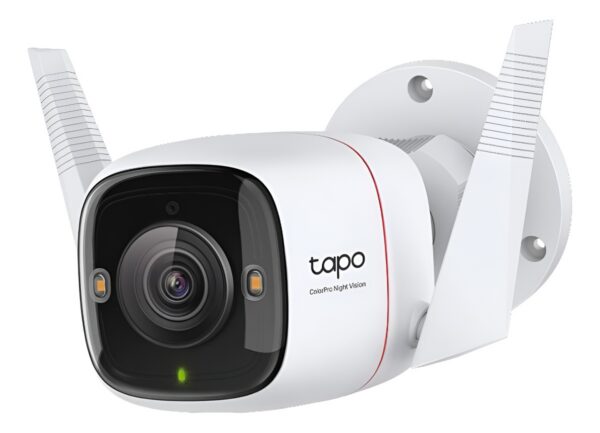 Tp-Link Tapo Cámara Wifi 4Mp Exterior Súper Visión Nocturna Blanco