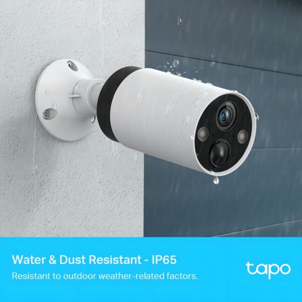 2 Camaras Vigilancia Wifi Tp-Link Tapo C420S2 2K Qhd Exterio Color Blanco