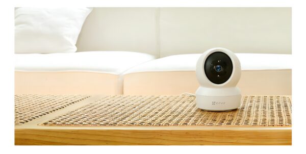 Cámara Cctv Wifi Ezviz H6C Domo Visión Panorámica Audio Bidireccional Visión Nocturna Infrarroja