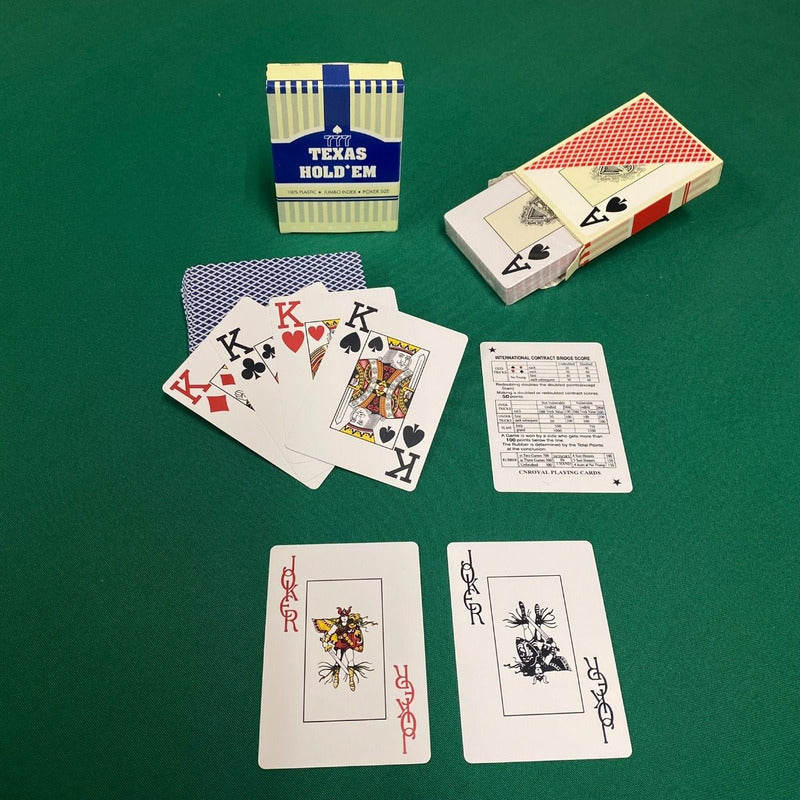 Set 2 Barajas de Poker Texas