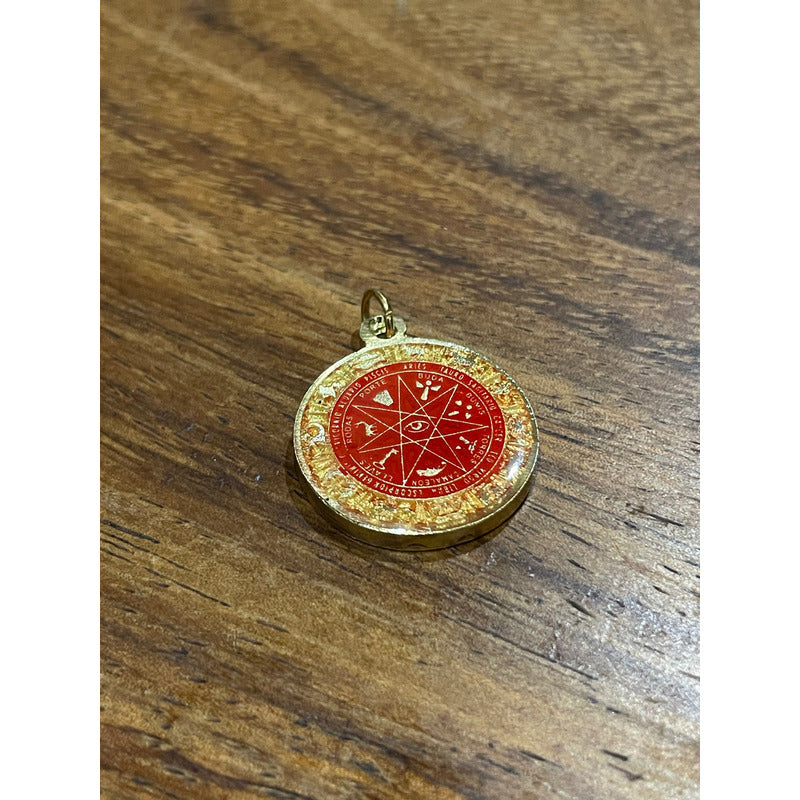 Dije Charm Hereje Estrella Zodiacal Brillante 30mm