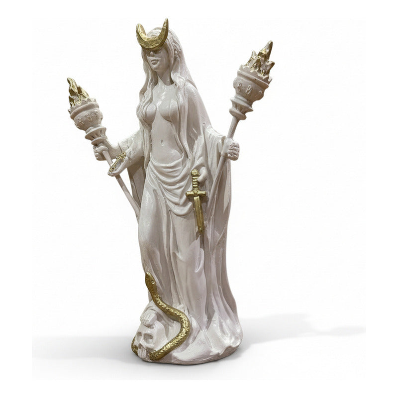 Hecate Escultura De Resina De 16 Cm De Alto