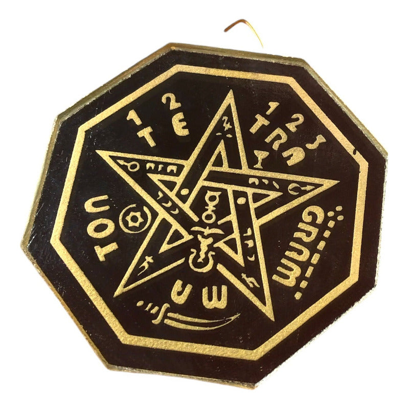 Tetragramaton 15cm Espejo Grabado