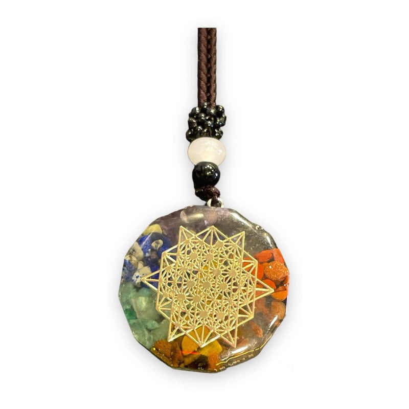 Collar Orgonita Meditación Sanación Electromagnético