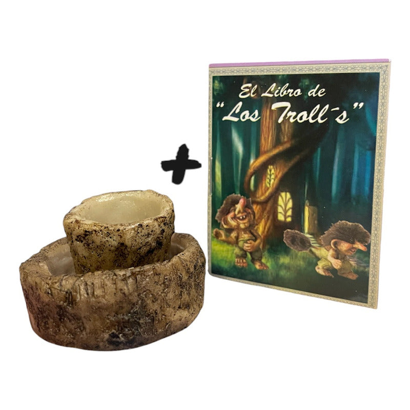 Comedero para Troll + Semillas Café - Atrae la Magia a Tu Hogar