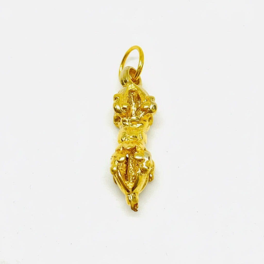 Dorje Dorge Feng Shui Baño De Oro 2 Cm