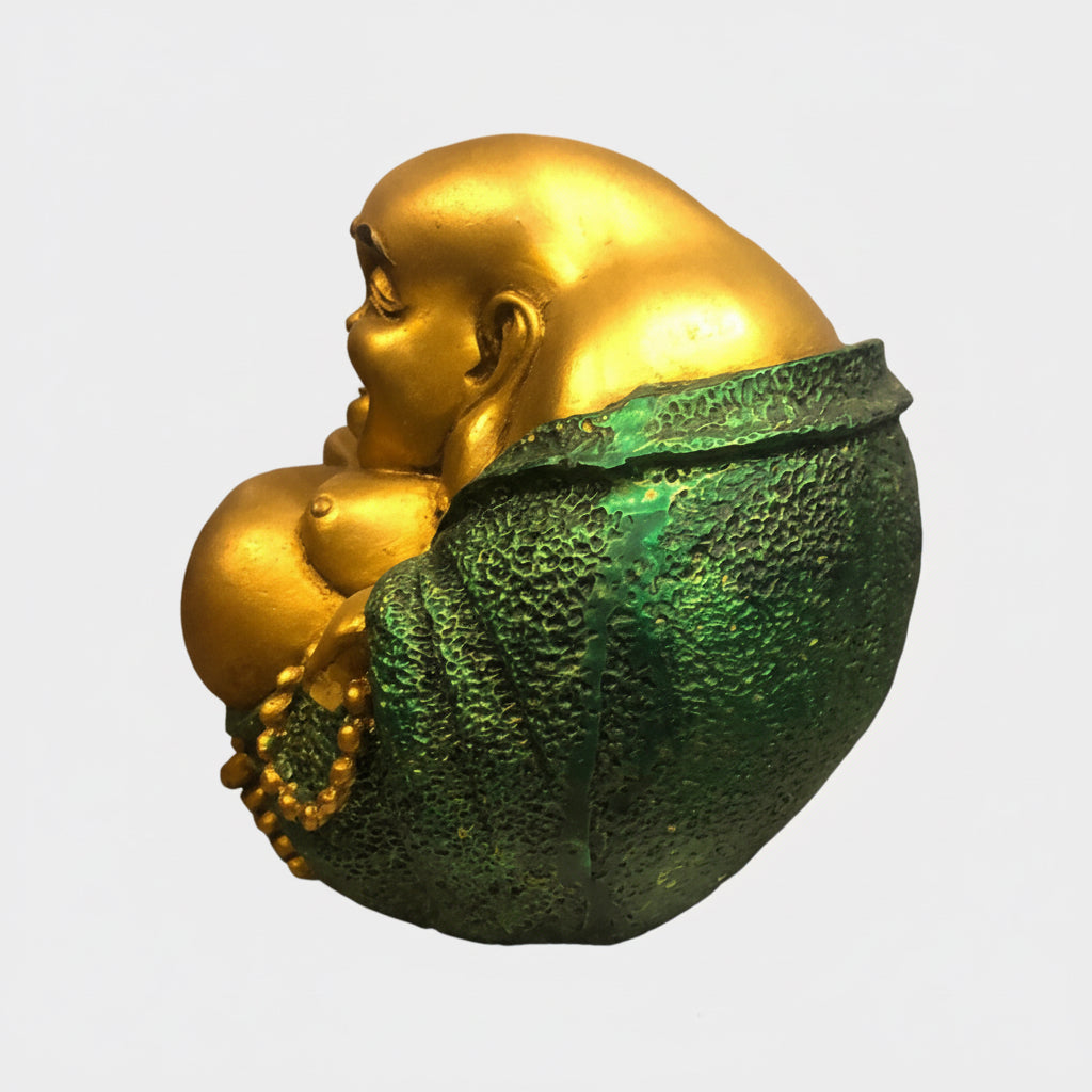 Buda De Bola Chico Figura De Resina