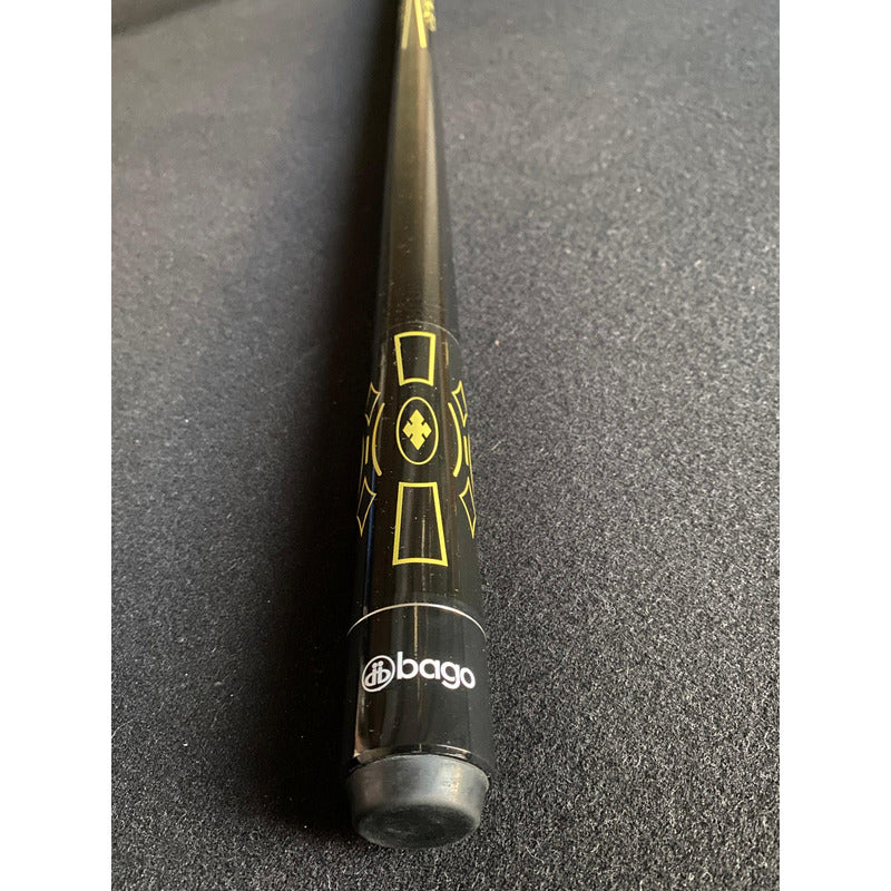 Taco De Billar Desarmable Negro con Dorado + Guante De Regalo