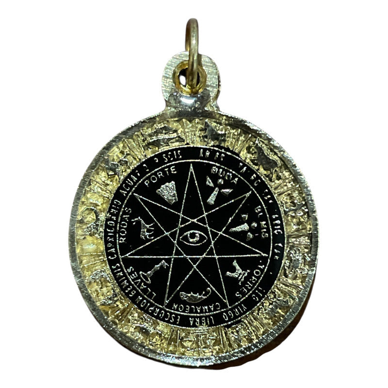 Dije Charm Hereje Estrella Zodiacal Brillante 25mm
