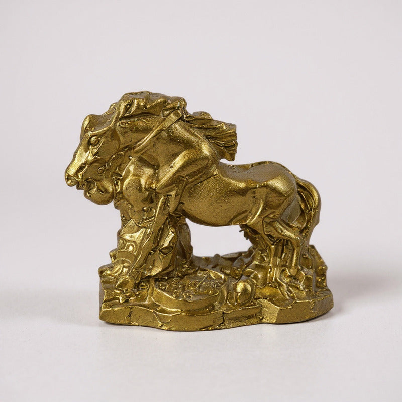 Caballo Año Chino Mini Figura De 3 Cm En Resina