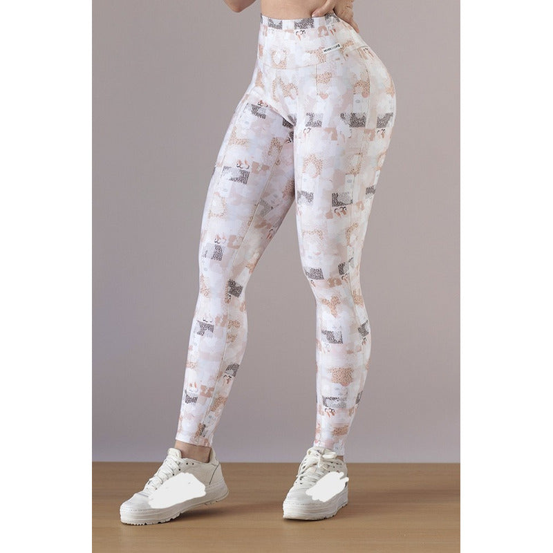 Legging Deportivo Lycra Colombiana Gala Sport Elite Rainbow G/xg