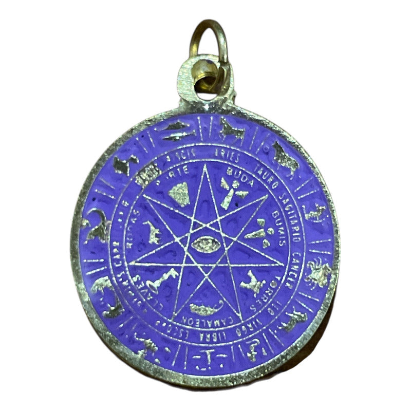 Dije Charm Hereje Estrella Zodiacal Brillante 30mm