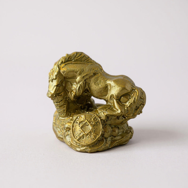 Caballo Año Chino Mini Figura De 3 Cm En Resina