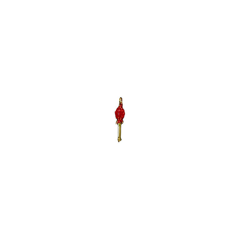 Espada Flamígera Amuleto De Feng Shui Dorada