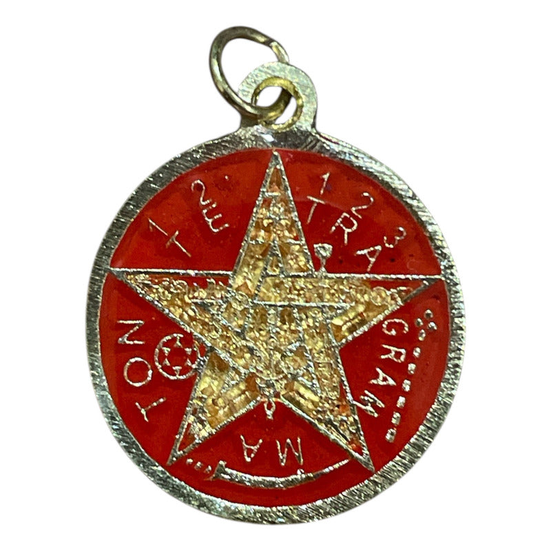 Dije Charm Hereje Estrella Zodiacal Brillante 30mm