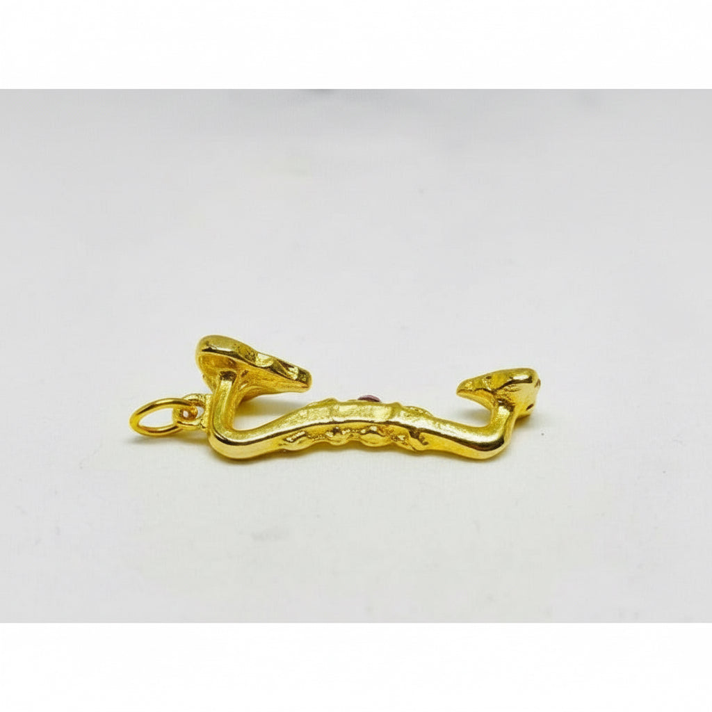 Ru Yi Amuleto Feng Shui Baño De Oro Con Cristal 4 Cm Ruyi