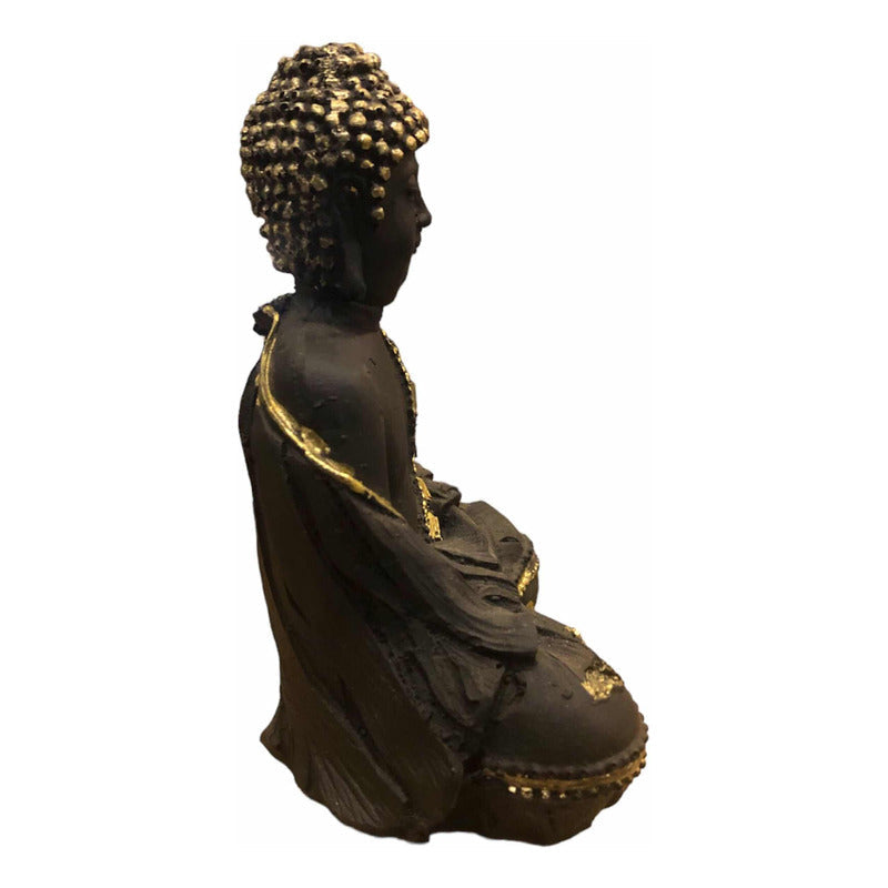 Buda Tapete Negro 13x9x6 Negro