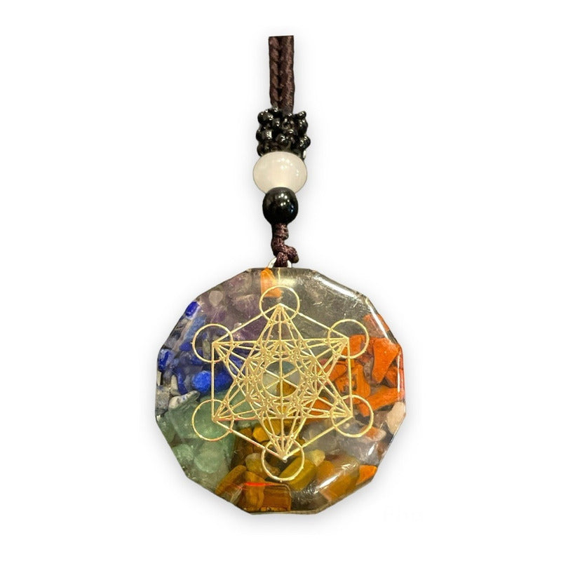 Collar Orgonita Meditación Sanación Electromagnético