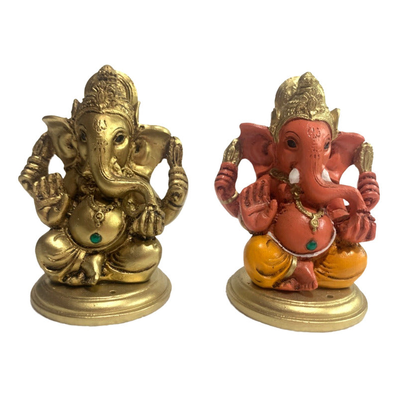 Ganesh Resina  Prosperidad 6cm Ritualizado