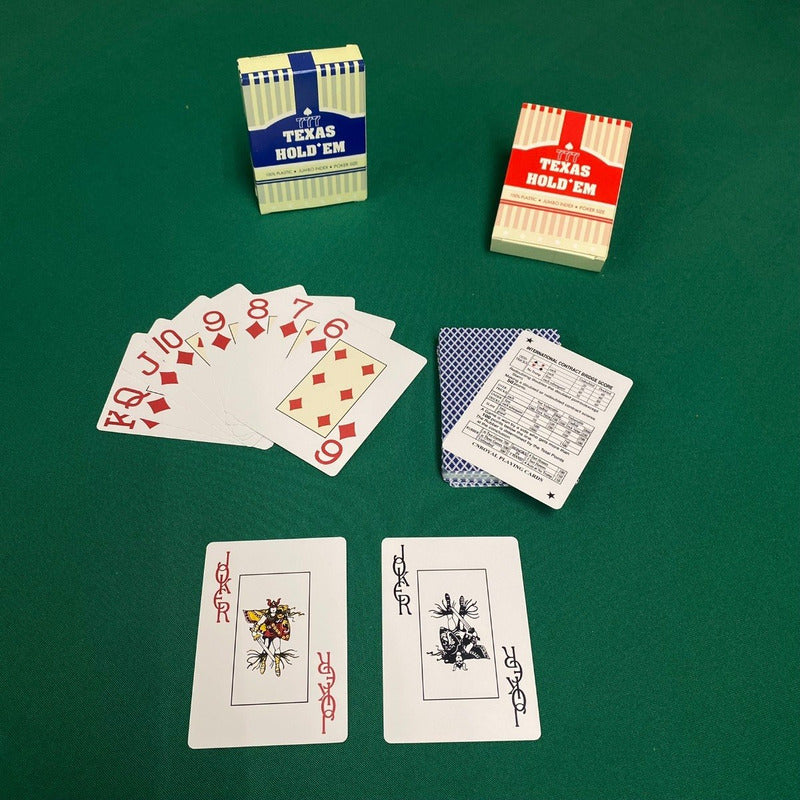 Set 2 Barajas de Poker Texas