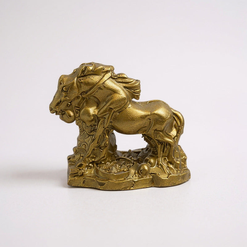 Caballo Año Chino Mini Figura De 3 Cm En Resina