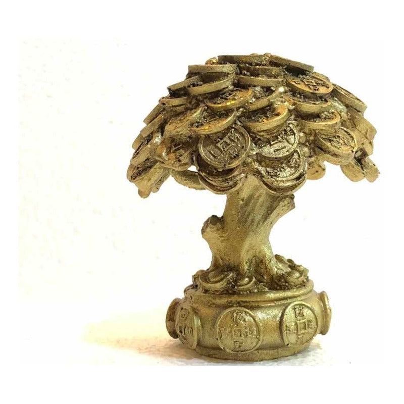 Arbol De La Vida Y La Abundancia Dorado