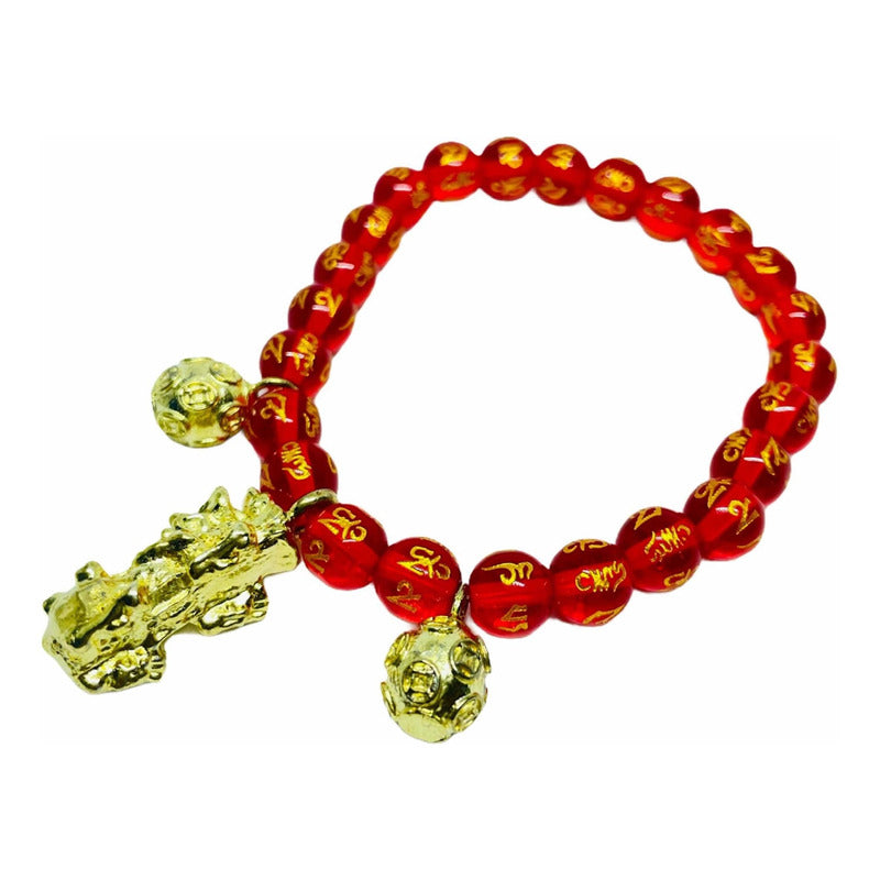 Pulcera Piyao Protección Feng Shui Pixiu Elástica 8-10cm