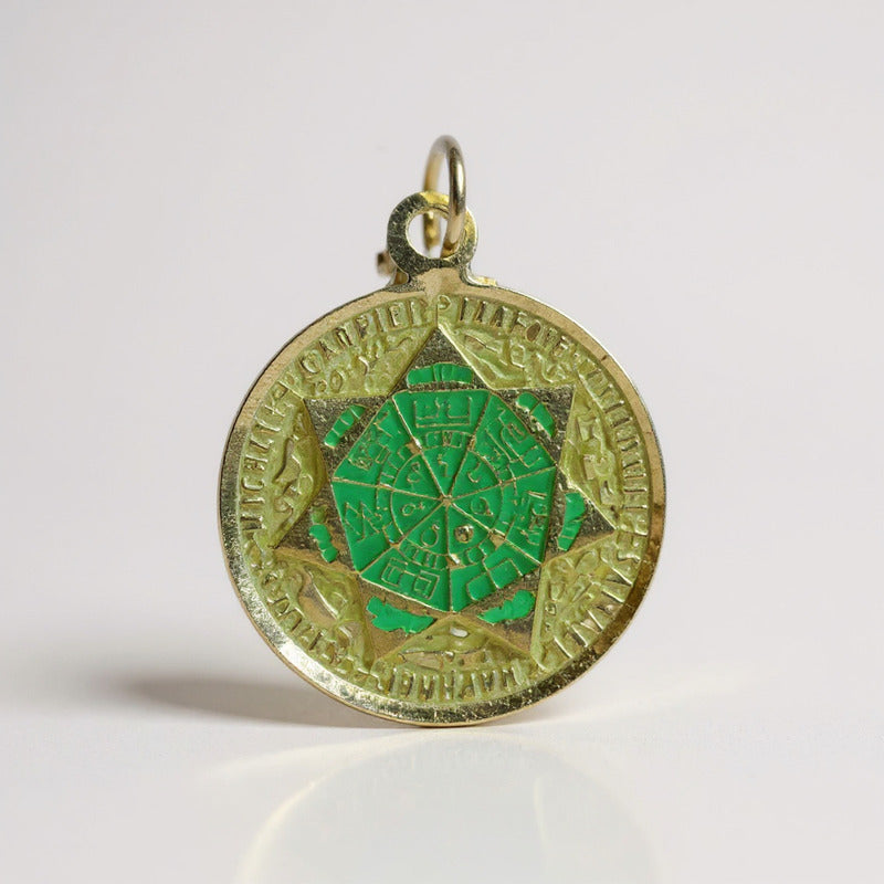 Sello Seite Arcangeles  Metatron Dije Metal Encapsulado 25mm