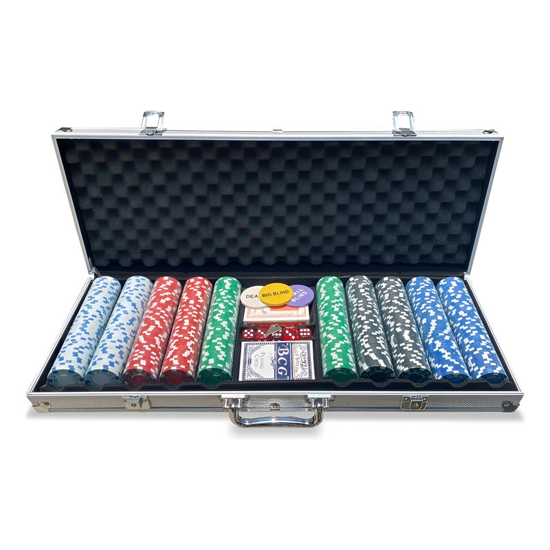 Maletin de 500 Fichas de Poker