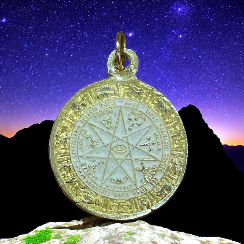 Dije Charm Hereje Estrella Zodiacal Brillante 30mm