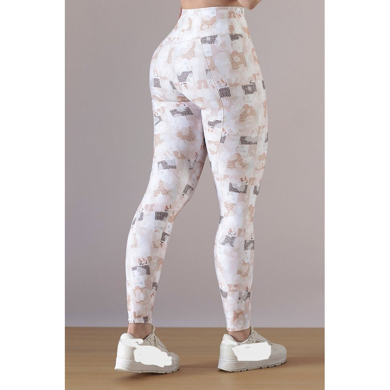 Legging Deportivo Lycra Colombiana Gala Sport Elite Rainbow G/xg