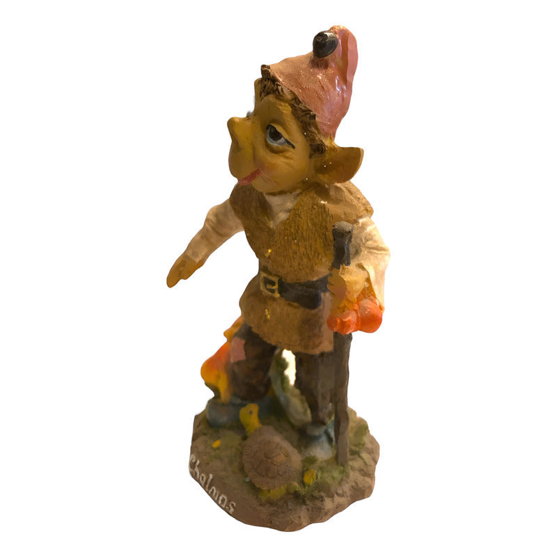 Elfo Chalmas Figura De Resina Variado