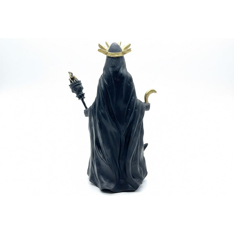 Hecate Estatua De Resina De 16cm De Altura Con Lobos