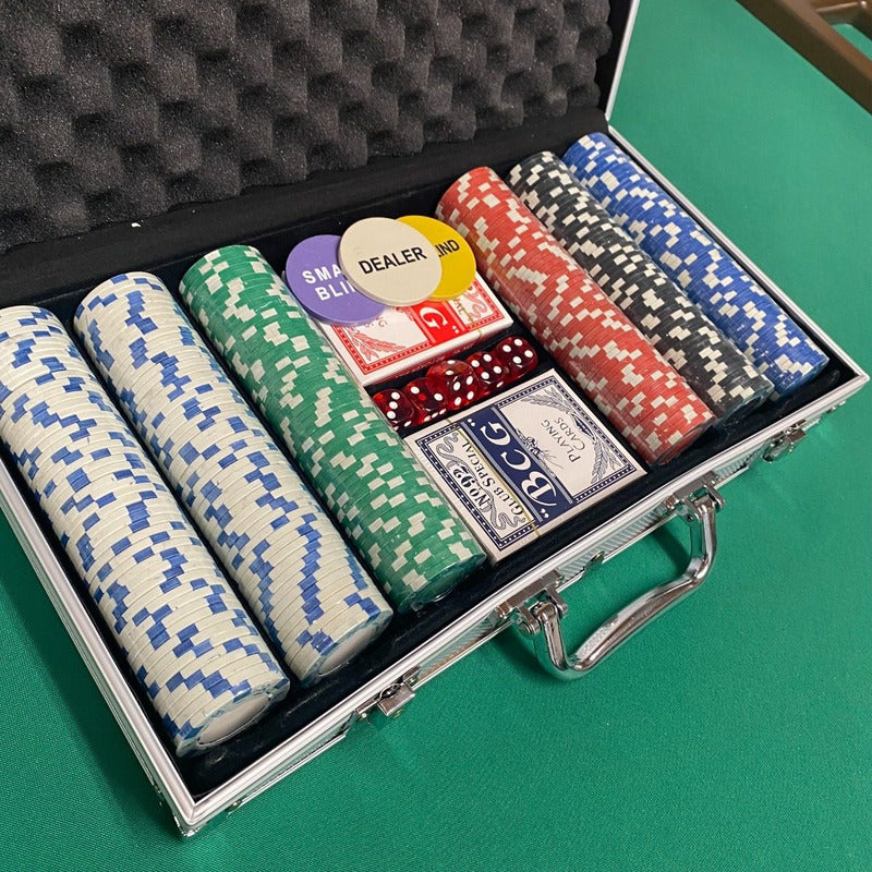 Maletin de 300 Fichas de Poker