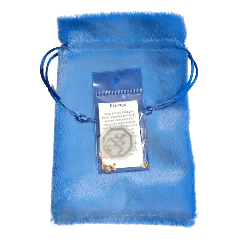 Tarot Marsella + Amuleto + Bolsa Para Tarot + Libro  13.4 Cm