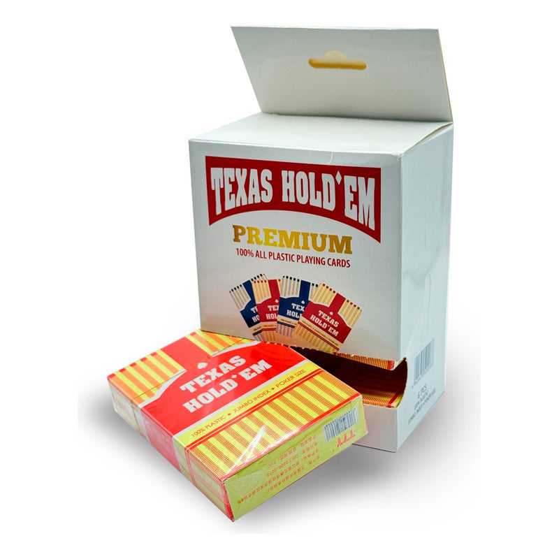 Set de 6 Barajas de Poker