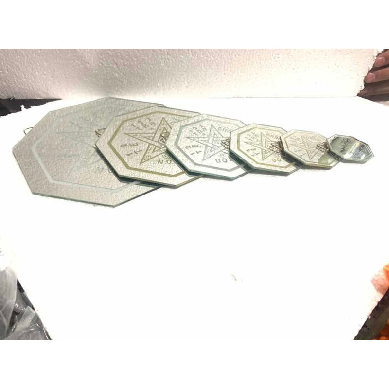 Tetragramaton 30cm Espejo Grabado