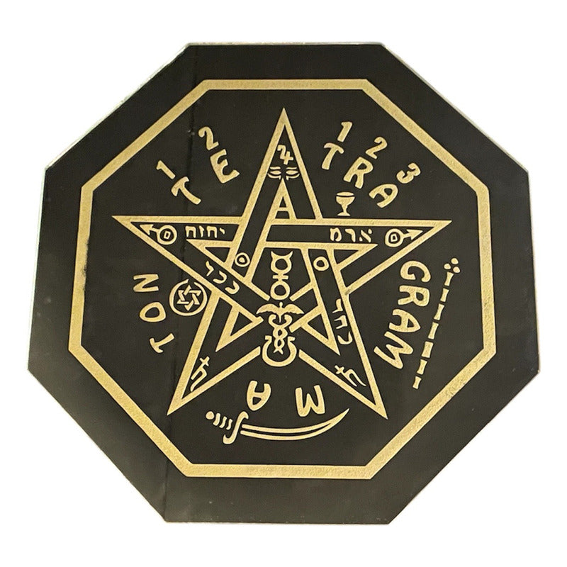 Tetragramaton 30cm Espejo Grabado