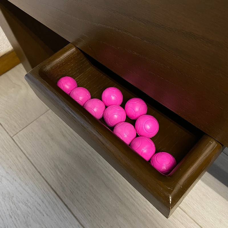 10 Pelotas de Futbolito Balón Rosa