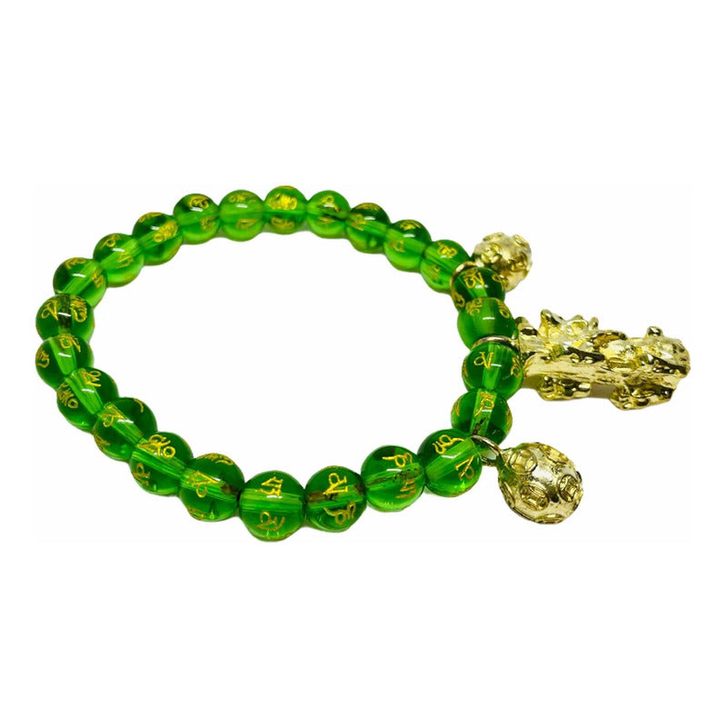 Pulcera Piyao Protección Feng Shui Pixiu Elástica 8-10cm
