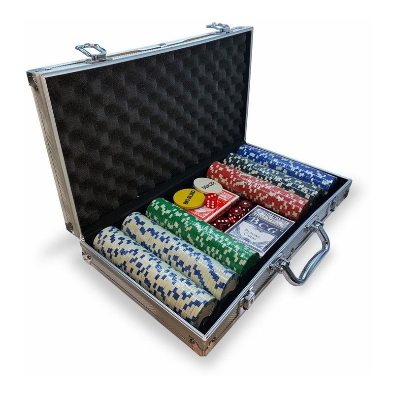 Maletin de 300 Fichas de Poker