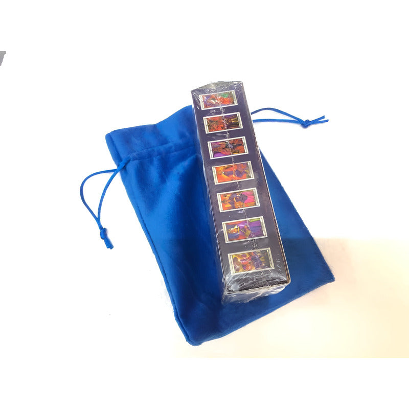 Tarot Marsella + Amuleto + Bolsa Para Tarot + Libro  13.4 Cm